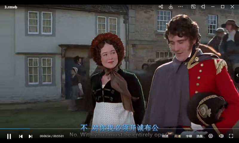 BBC版《傲慢与偏见》全6集英语中文字幕高清合集