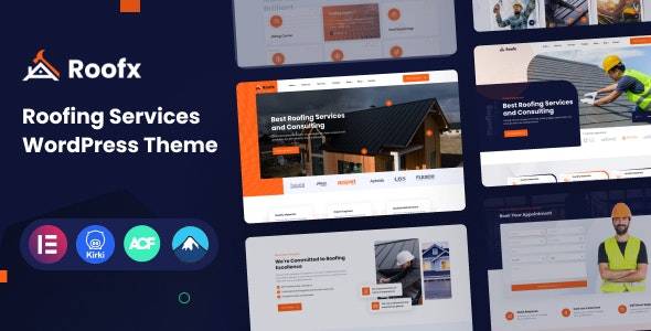 Roofx v1.0 - 屋顶服务 WordPress 主题