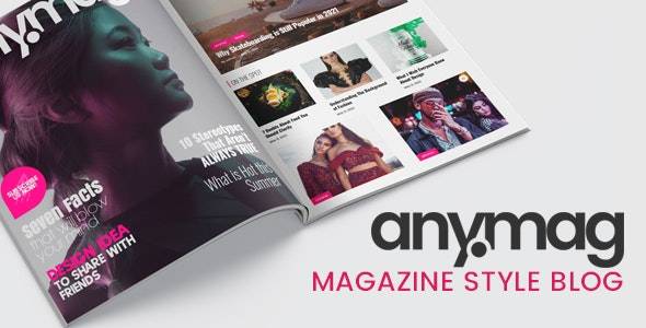 Anymag v2.8.9 – 杂志风格 WordPress 博客