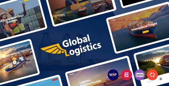 Global Logistics v3.7 - 运输和仓储 WordPress 主题