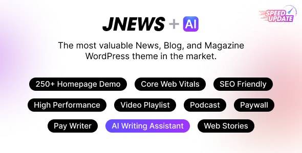 JNews v11.1.0 – WordPress 报纸杂志博客 AMP 主题
