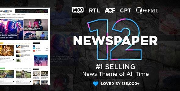 Newspaper v12.5.1 - 新闻和 WooCommerce WordPress 主题