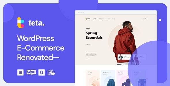 Teta v3.0.1 - WooCommerce WordPress 主题