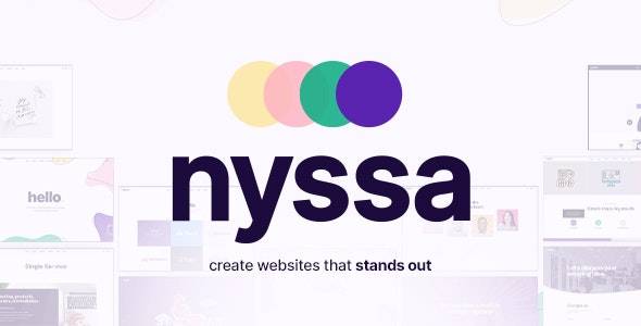 Nyssa v1.2 – 一页和多页多用途 WordPress 主题