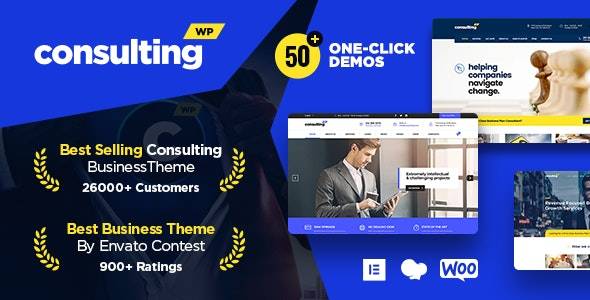 Consulting v6.5.10 - 商业、金融 WordPress 主题