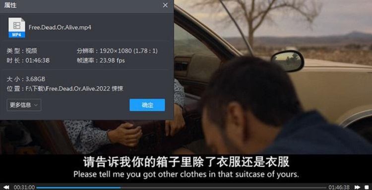 美国电影《生死自由》高清英语中文字幕