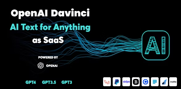 OpenAI Davinci v2.5 - AI 写作助手和内容创建者作为 SaaS