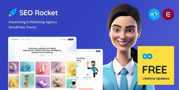Seo Rocket v2.0 - 广告与营销 WordPress 主题