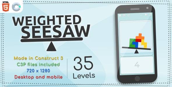 Weighted Seesaw v1.0 - HTML5 休闲游戏