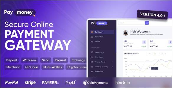 PayMoney v4.0.1 – 安全在线支付网关