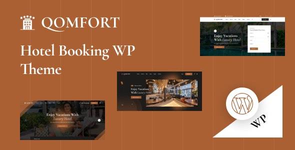 Qomfort v1.0.0 - 酒店预订 WordPress 主题