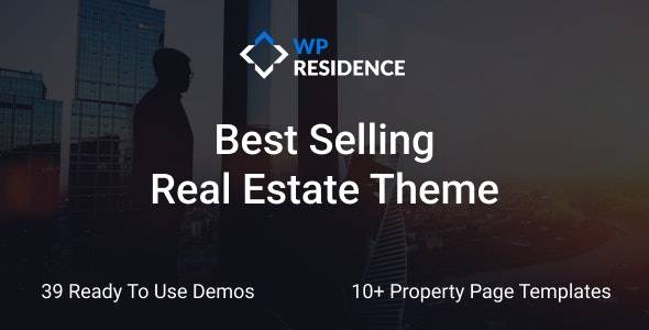 WP Residence v4.10 - 房地产 WordPress 主题