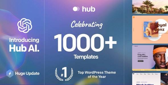 Hub v4.1.3 - 响应式多用途 WordPress 主题