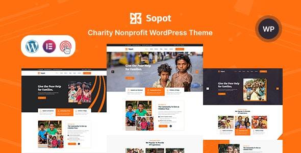 Sopot v1.0 - 慈善非营利筹款 WordPress 主题