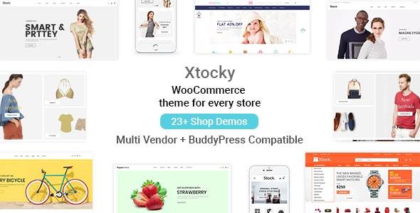 Xtocky v2.4.4 – WooCommerce 响应式主题