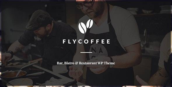 FlyCoffee Shop v1.0.20 - 响应式咖啡馆和餐厅 WordPress 主题
