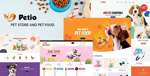 Petio v1.1.2 – 宠物商店 WooCommerce WordPress 主题