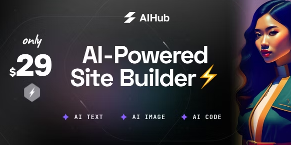AIHub v1.1.0 - 人工智能驱动的初创企业和技术 WordPress 主题