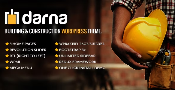 Darna v1.3.5 - 建筑 WordPress 主题