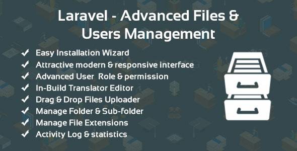 Laravel v2.0.2 - 高级文件和用户管理