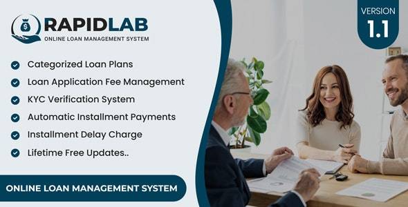RapidLab v1.1 -在线贷款管理系统