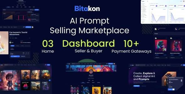 Bitakon v1.0.4 – AI提示购买销售市场（多卖家）
