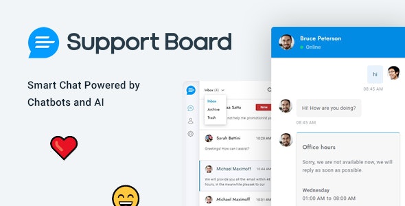 Support Board v3.6.8 - PHP聊天插件