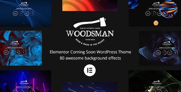 Woodsman v4.0.0 - Elementor即将推出WordPress主题