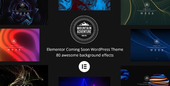 Mountain v5.0.0 - Elementor 即将推出 WordPress 主题