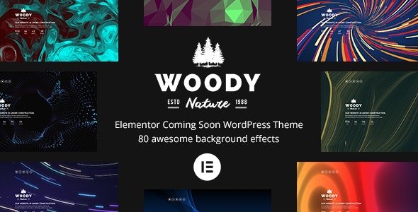 Woody v6.0.0 - Elementor 即将推出 WordPress 主题