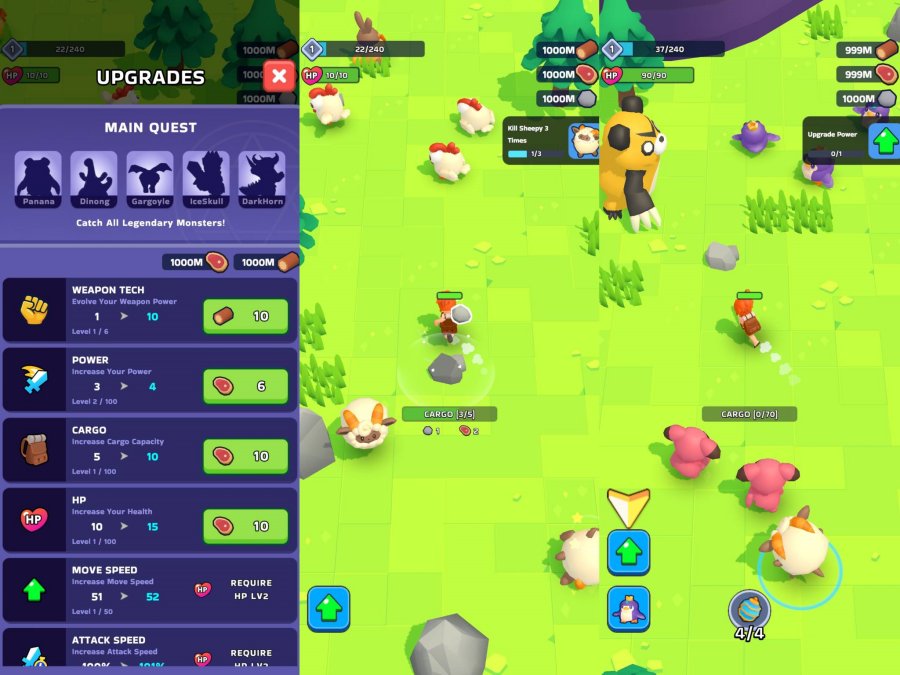 冒险动作游戏 幻兽大陆修改大量材料