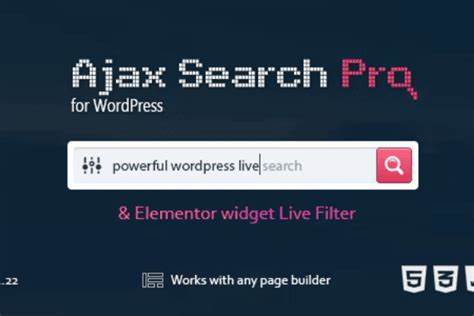 Ajax Search Pro for WordPress – Live Search Plugin - v4.26.2