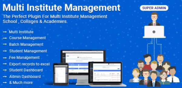 Multi Institute Management v7.6 - WordPress 插件