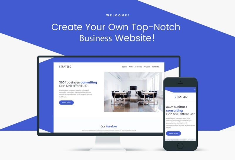 Stratego - Business WordPress Elementor Theme