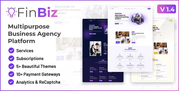 FinBiz v2.0 – 多功能商业代理平台