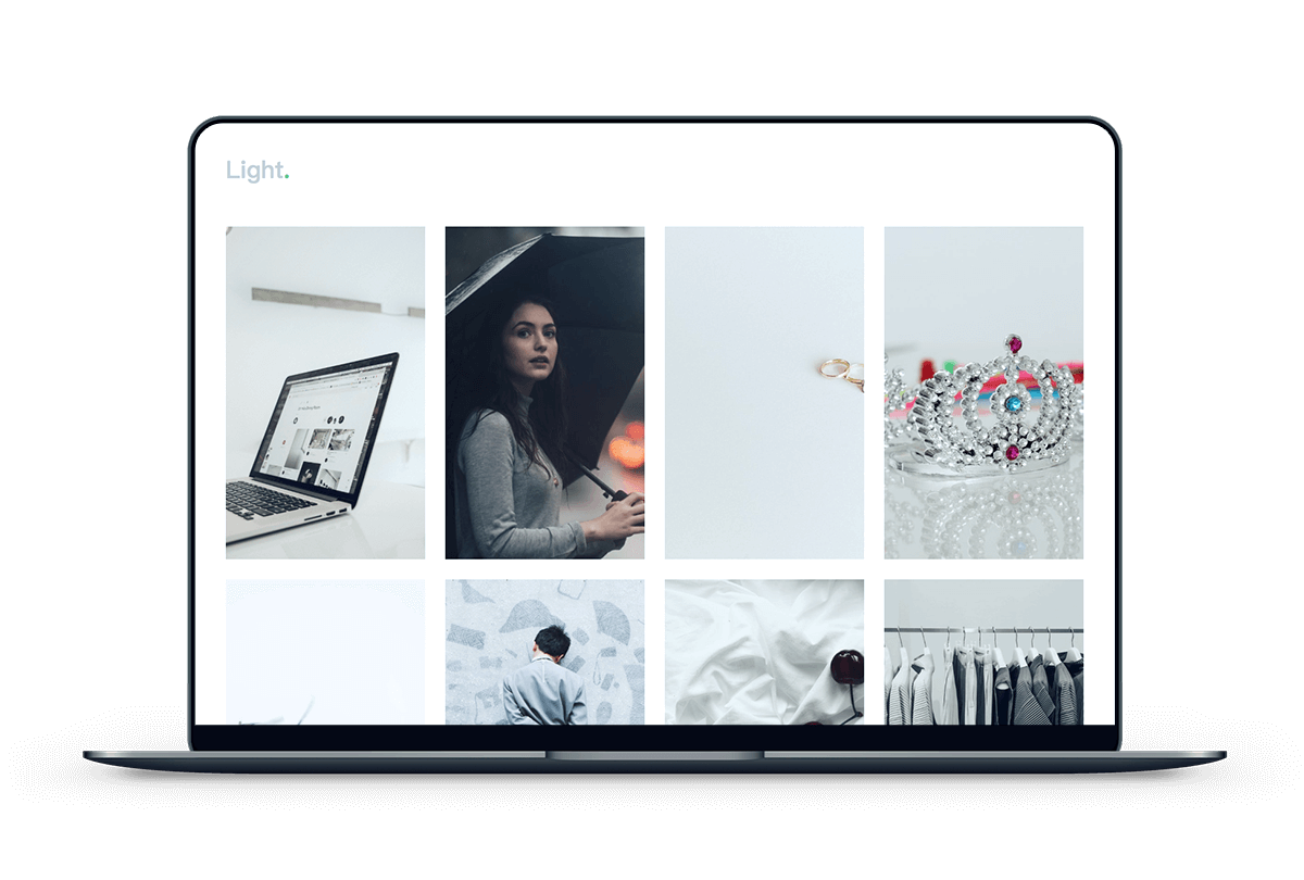 Light 相册主题模板