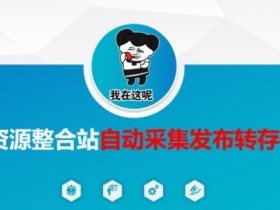 资源整合站自动采集发布转存，解放双手