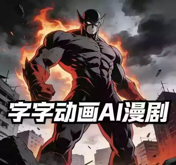 字字动画AI漫剧2026年第1期系统课程，小白看完就能学会实操的漫剧课，单人月收1-3W