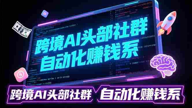 （17255期）跨境AI头部社群前沿精选：聚焦可落地的AI实战经验，快速构建你的自动化赚钱系