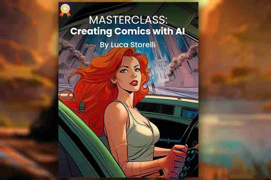 （17299期）Midjourney AI漫画创作课，脚本构思、人物设计、排版合成，零基础创作完整漫画或系列插画