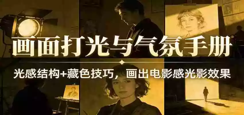 图片[1]-画面打光与气氛手册：光感结构+藏色技巧，画出电影感光影效果