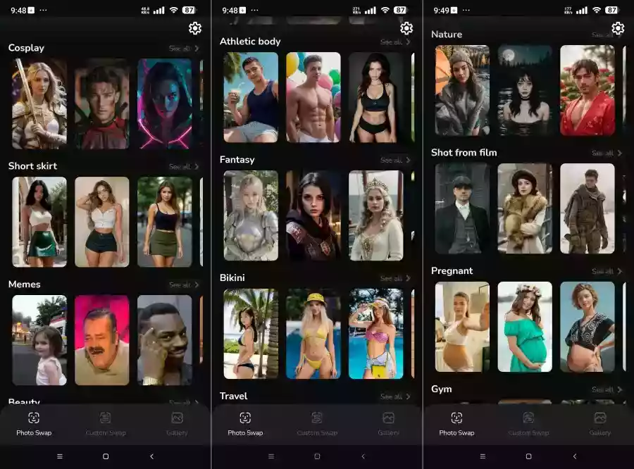 Swapy 高级版Ai无限制换脸 可自定义换脸