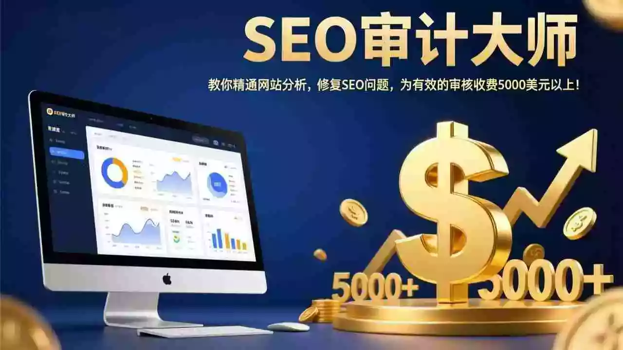 （17500期）SEO审计大师：教你精通网站分析，修复SEO问题，为有效的审核收费5000美元以上！