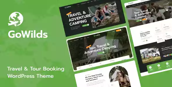 Gowilds 旅行和旅游预订主题