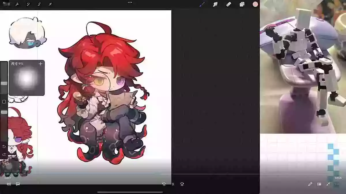 零基础学Q版立绘：从头身比例到服装细化，掌握让角色又可爱又有设计感的核心技法