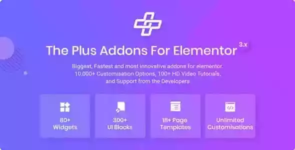 Elementor 的 Plus 插件