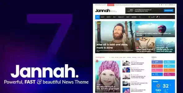 Jannah 新闻报刊杂志主题