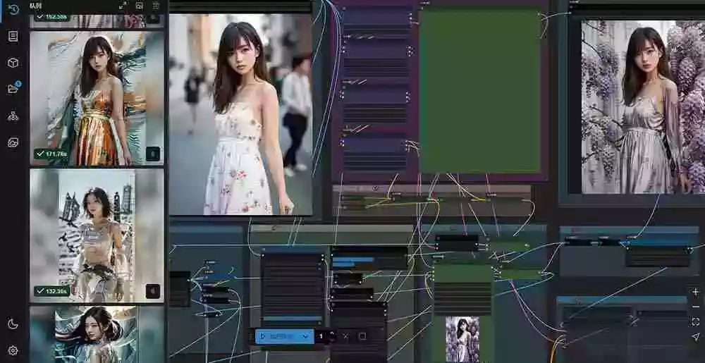 ComfyUI人像写真摄影工作流：本地一键部署，换装换场景换脸全搞定，影楼效率翻倍